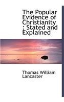 The Popular Evidence of Christianity