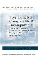 Psychoanalysis Comparable and Incomparable