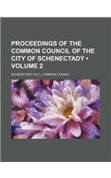 Proceedings of the Common Council of the City of Schenectady (Volume 2): (English)