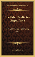 Geschichte Des Kreises Lingen, Part 1