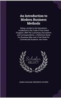 Introduction to Modern Business Methods
