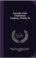 Journals of the Continental Congress, Volume 16