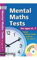 Mental Maths Tests for ages 6-7