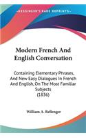 Modern French And English Conversation