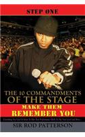 10 Commandments of The Stage