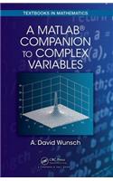 Matlab(r) Companion to Complex Variables