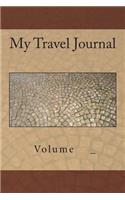 My Travel Journal: Sidewalk Cover