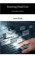 Knowing Email List: How to Make an Email List(English)