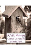 Wicked Publishing Author Giveback Memo Pad