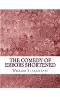 The Comedy of Errors Shortened