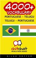 4000+ Portuguese - Telugu Telugu - Portuguese Vocabulary