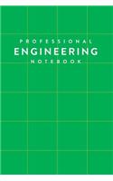 Professional Engineering Notebook: Green Grid