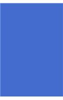 Han Blue Color Journal Simple Plain Han Blue: (Notebook, Diary, Blank Book)