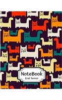 Notebook Cat Pattern