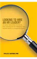 Looking to Hire an HR Leader?