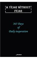 A Year without Fear Notebook