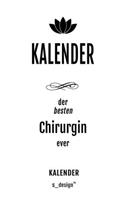 Kalender für Chirurgen / Chirurg / Chirurgin
