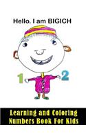 Learning and Coloring Numbers Book For Kids