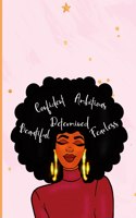 Journaling Through My Thought - A Self-Care Journey to Healing Pink Powerful Affirmation Journal