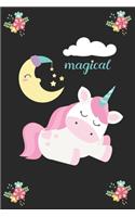 Magical (Unicorn Journal Notebook): unicorn journal, unicorn notebook, unicorn journal amazon, unicorn journal with lock, unicorn journal for girls, unicorn journal book, unicorn journ