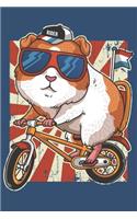 2020 Week To View Dated Planner Diary: 6x9 Inches Paperback Cycling Guinea Pig