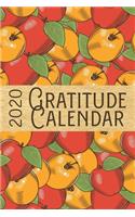 2020 Gratitude Calendar: Red Apple - 365 Days Dated Gratitude Journal For A Thankful New Year(22 Fruit and Vegetables for Garden Lovers)