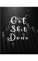 Get Shot Done Accounting Ledger Book Paper: Financial Ledger Journal - Simple bookkeeping record book - General Business Cash Expense Tax report Sales - Budgeting tool simplified