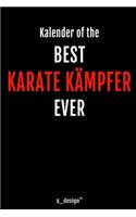 Kalender für Karate Kämpfer