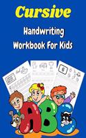 Cursive Handwriting Workbook For Kids