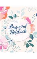 Password Notebook: Password Book Organizer With Alphabet Tabs