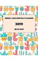 2019 Planner Weekly and Monthly