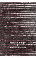 Personal Budget & Savings Tracker: 12 Month Undated Personal Financial Management Planner Rose Gold Stripes