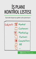 Is plani kontrol listesi
