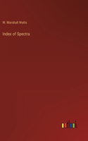 Index of Spectra