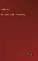 Analysis of the Conveyancing