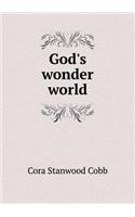 God's wonder world