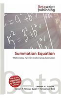 Summation Equation