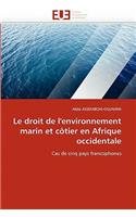 droit de l''environnement marin et côtier en afrique occidentale