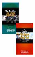 The Certified Six Sigma Green Belt Handbook, 2nd Edition + The Certified Six Sigma Black Belt Handbook, 3rd Edition (Bundle of 2 Books)