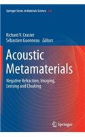 Acoustic Metamaterials