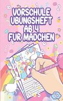 Vorschule Übungsheft Ab 4 Für Mädchen