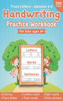 Handwriting Practice Workbook For Kids