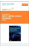 Motor Speech Disorders - Elsevier eBook on Vitalsource (Retail Access Card): Substrates, Differential Diagnosis, and Management