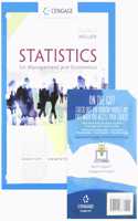 Bundle: Statistics for Management and Economics, Loose-Leaf Version, 11th + Mindtap, 1 Term Printed Access Card