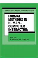 Formal Methods in Human-Computer Interaction