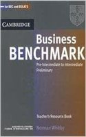 Business Benchmark Pre-Intermediate to Intermediate Teacher's Resource Book China Edition