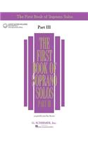 First Book of Soprano Solosi