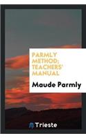 Parmly Method; Teachers' Manual