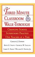 Three-Minute Classroom Walk-Through