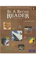 Be a Better Reader Level E Ate